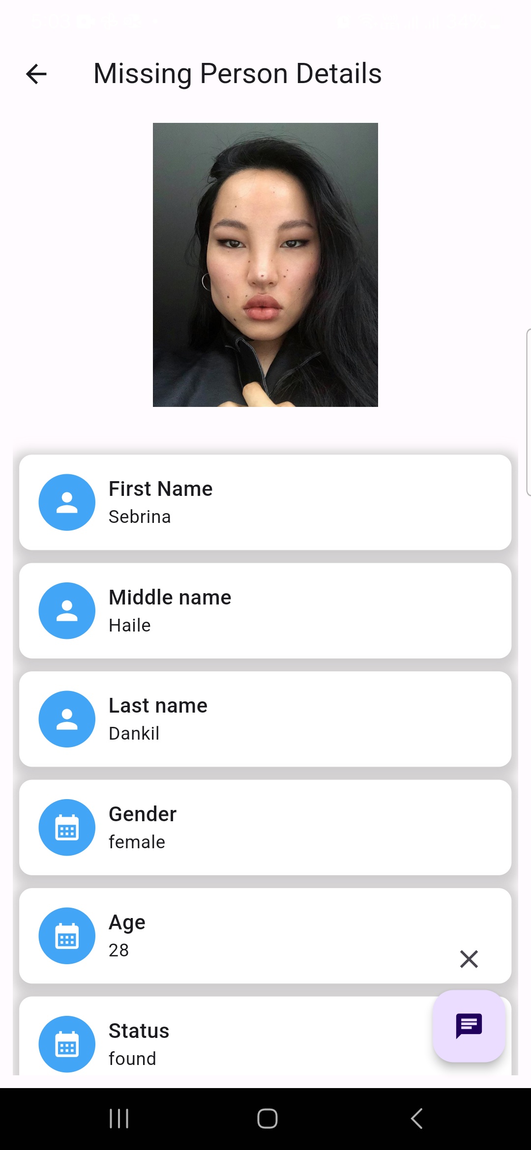 Missing Person Finder - Screenshot 4