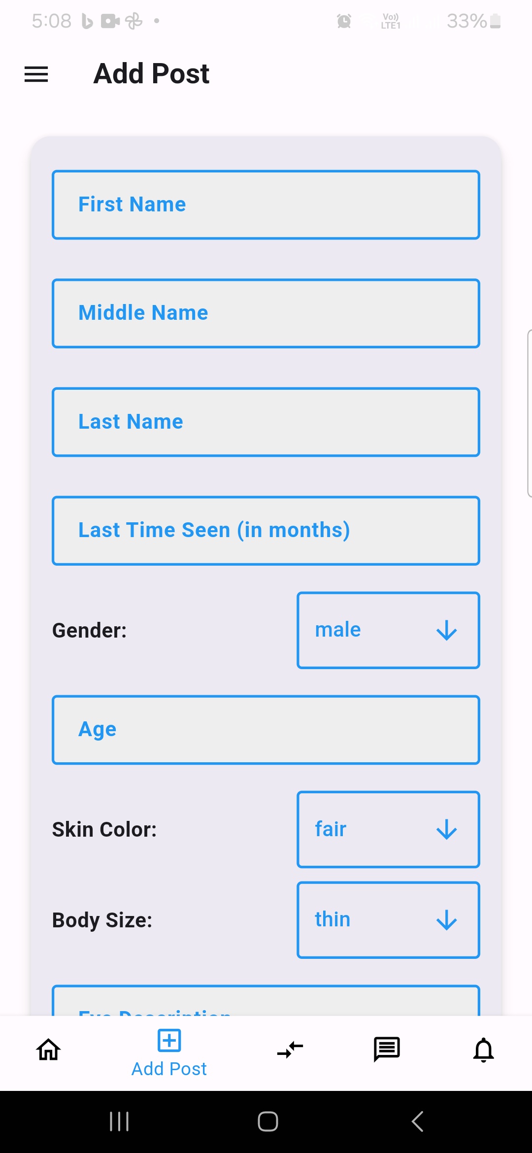 Missing Person Finder - Screenshot 7