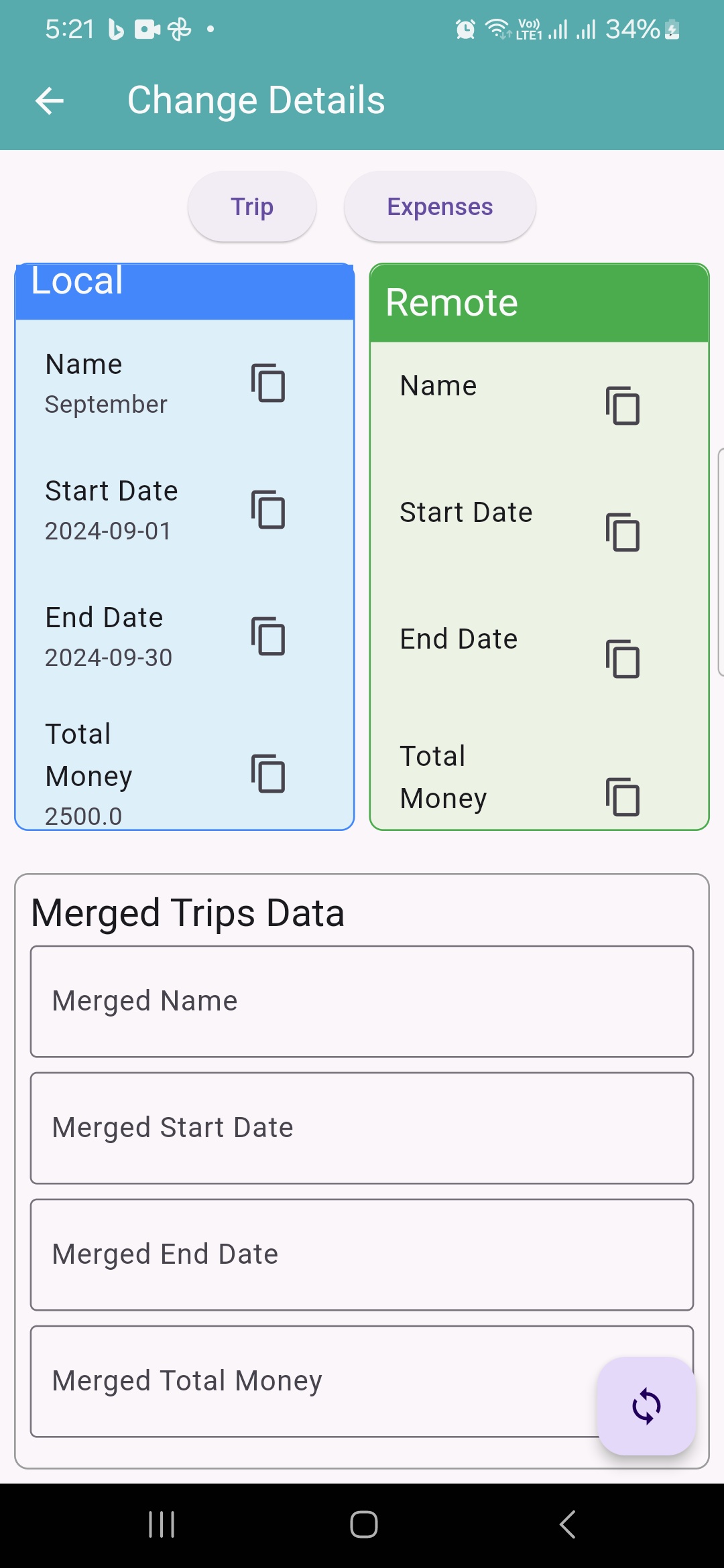 TrackExp - Screenshot 4