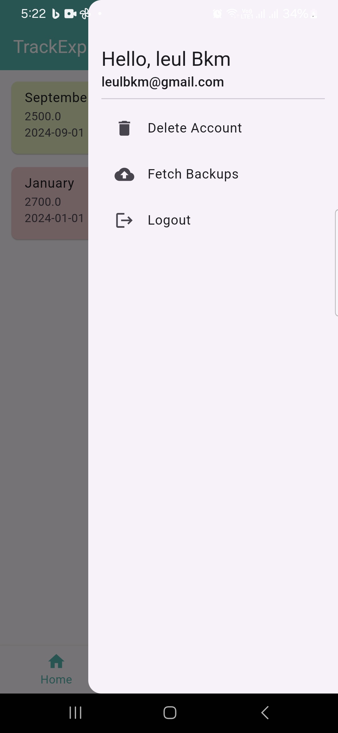 TrackExp - Screenshot 5